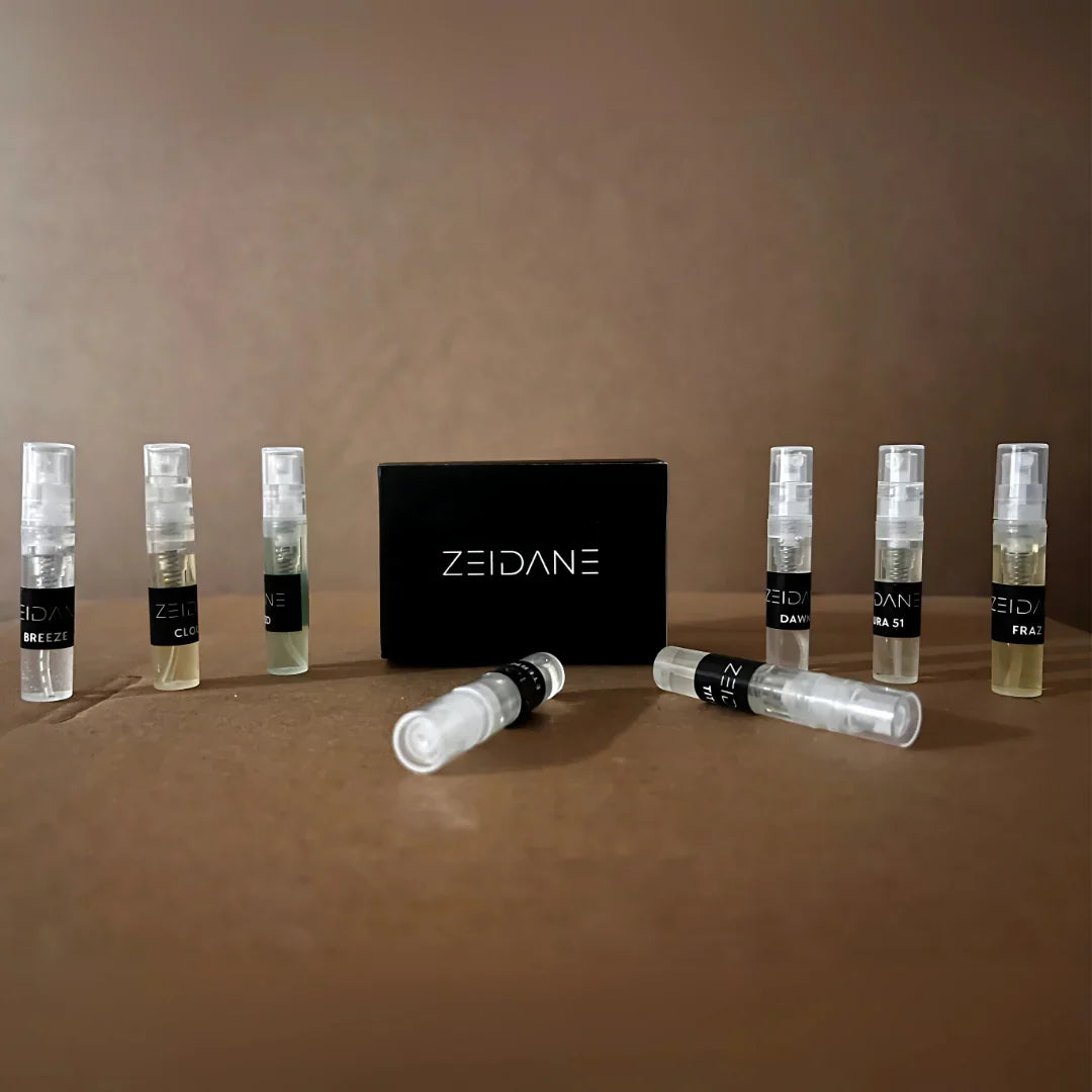 SAMPLE SET - PLASTIC (3ML) - ZEIDANE