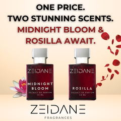 MIDNIGHT BLOOM & ROSILLA | 2-Bottle Bundle | Zeidane